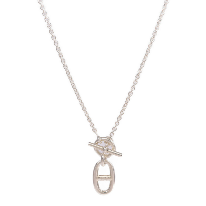 HERMES 925純銀Chaine d'ancre Pendant項鍊-1