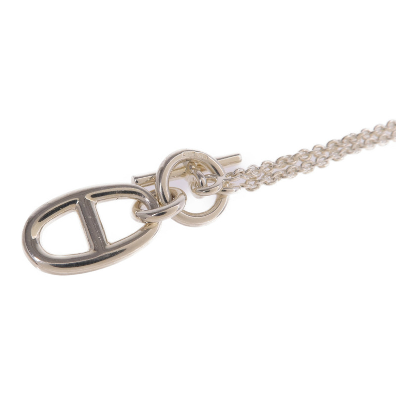 HERMES 925純銀Chaine d'ancre Pendant項鍊-2