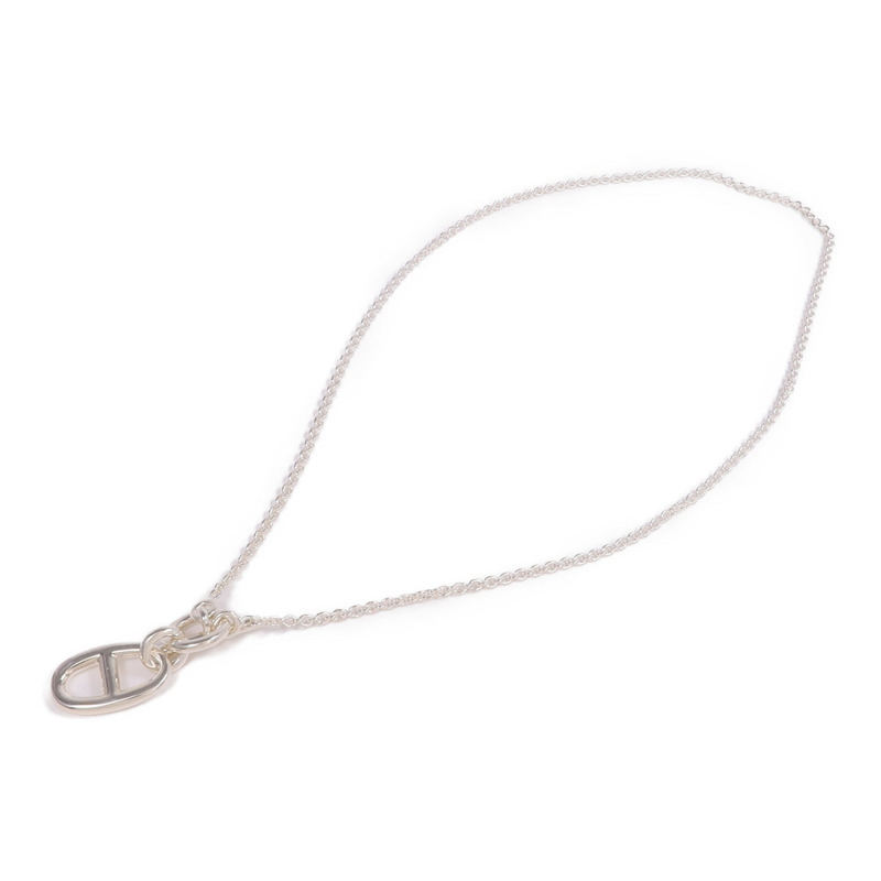 HERMES 925純銀Chaine d'ancre Pendant項鍊-3