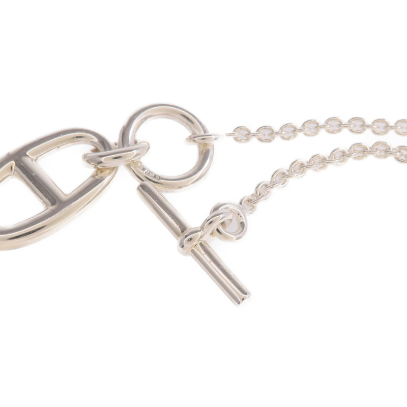 HERMES 925純銀Chaine d'ancre Pendant項鍊-5