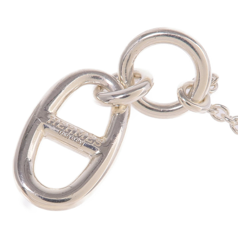 HERMES 925純銀Chaine d'ancre Pendant項鍊-6