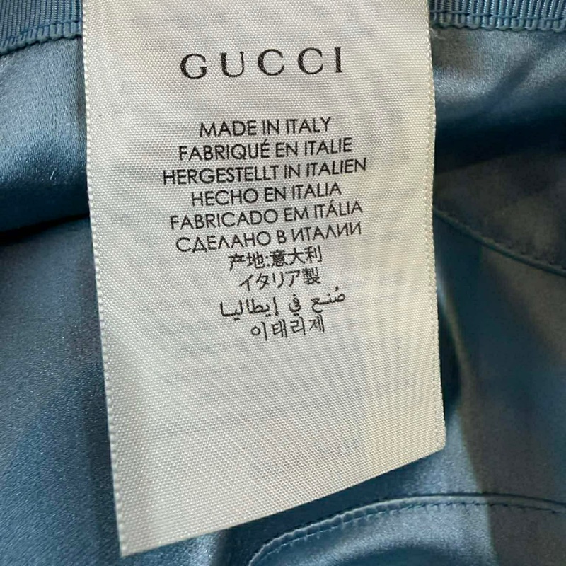 Gucci 紅咖色金線緹花布漁夫(s)56cm-6