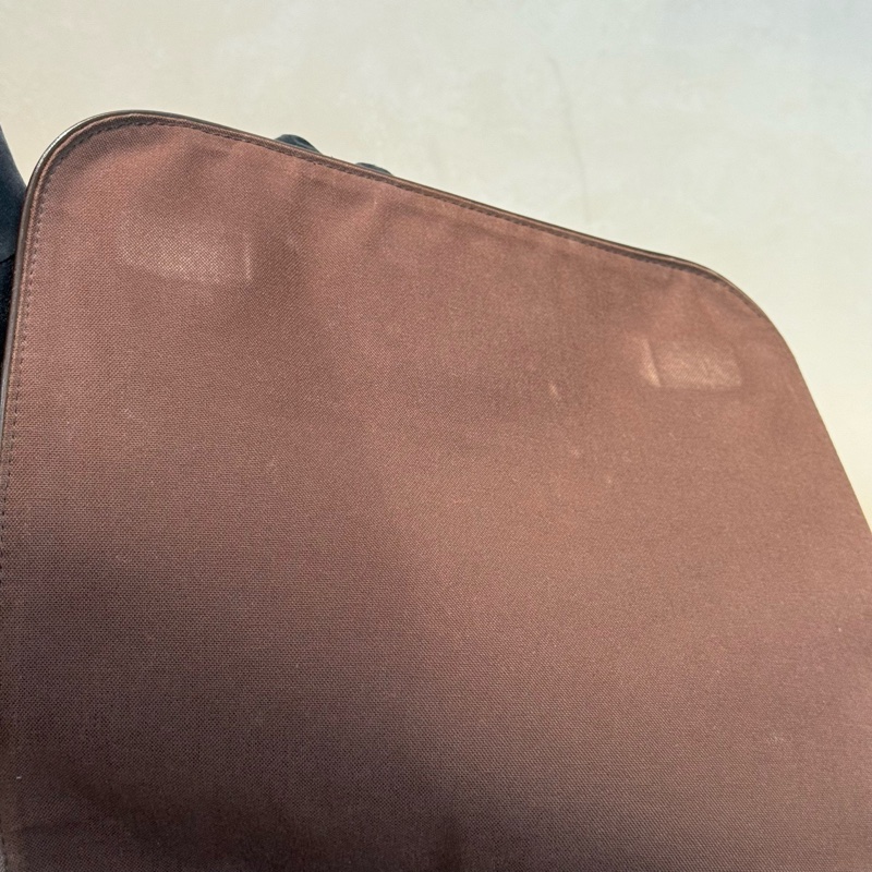 Louis Vuitton 路易威登 棕色棋盤格斜挎郵差包 10編碼-10