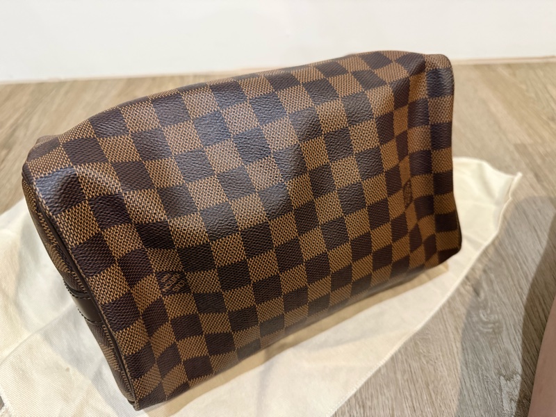 LOUIS VUITTON 棋盤格 SPEEDY 25 背帶款 LV-6