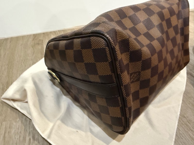 LOUIS VUITTON 棋盤格 SPEEDY 25 背帶款 LV-15