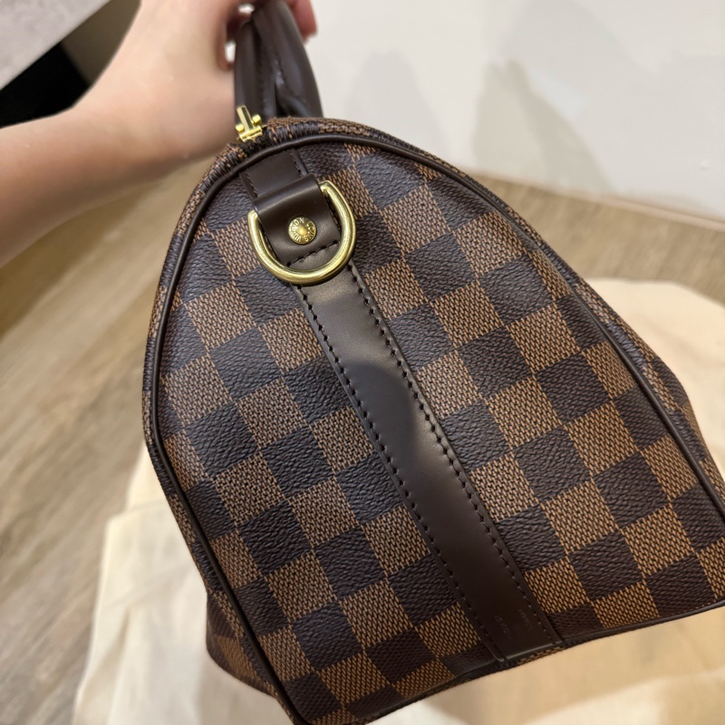 LOUIS VUITTON 棋盤格 SPEEDY 25 背帶款 LV-17