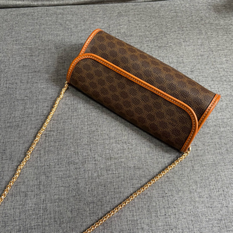 Celine 老花凱旋門手拿包 斜挎包-3
