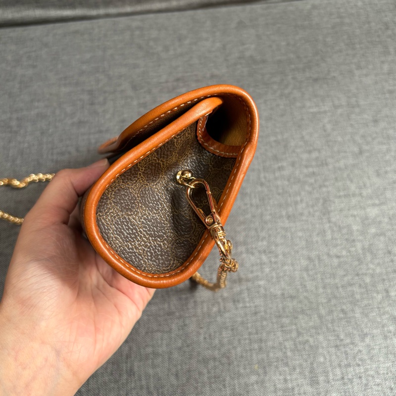 Celine 老花凱旋門手拿包 斜挎包-12