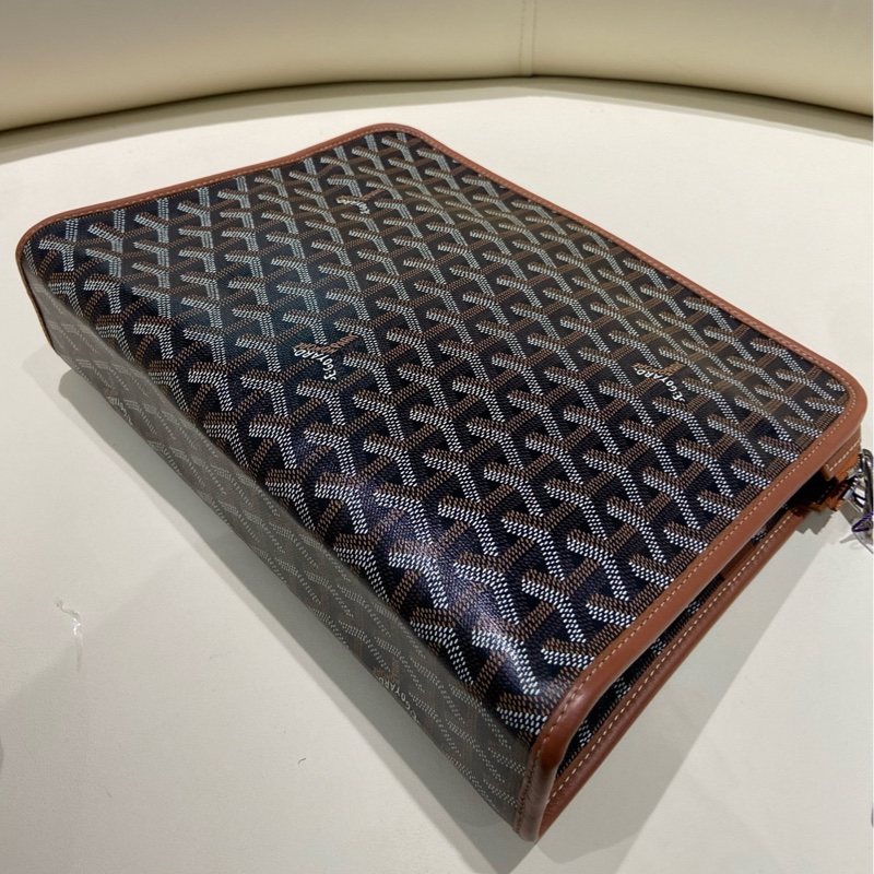 Goyard戈雅y字老花满印洗漱包棕色 19编码 🈚附件-5