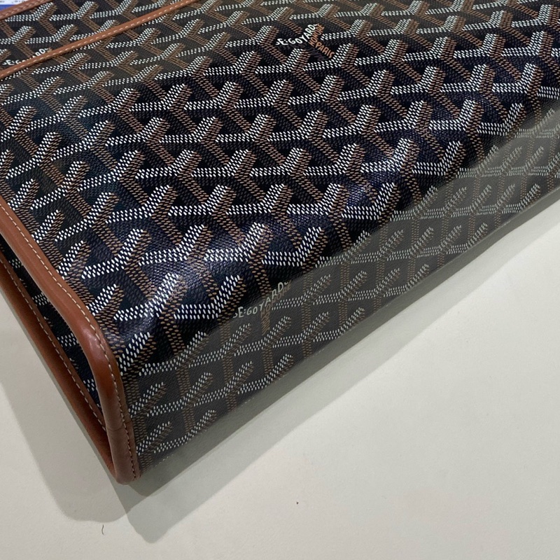 Goyard戈雅y字老花满印洗漱包棕色 19编码 🈚附件-6