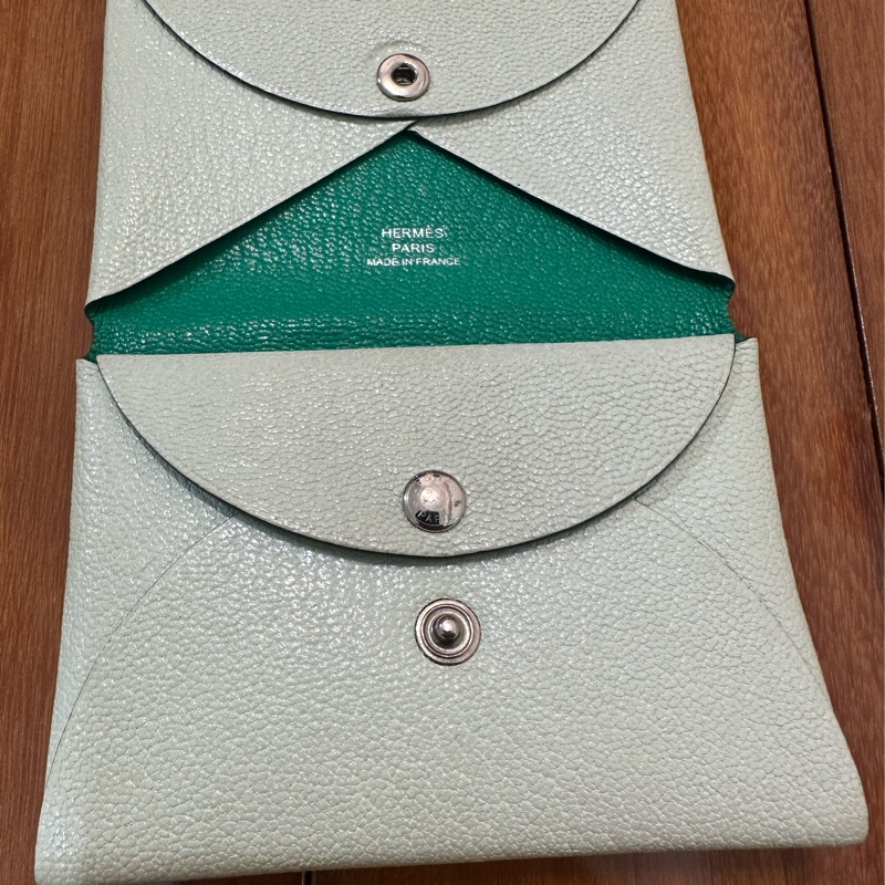 hermes Calvi duo 二手 拼色-3