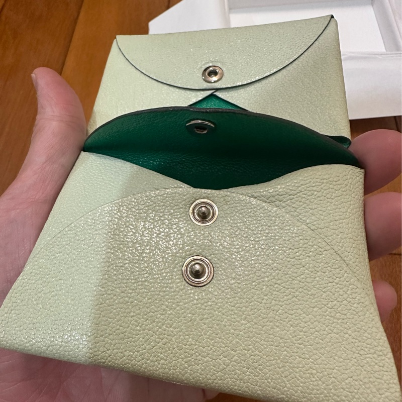 hermes Calvi duo 二手 拼色-4