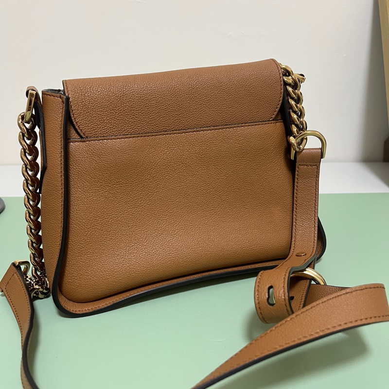 Tod’s托德斯 T Timeless深奶茶色牛皮斜背包肩背包-2