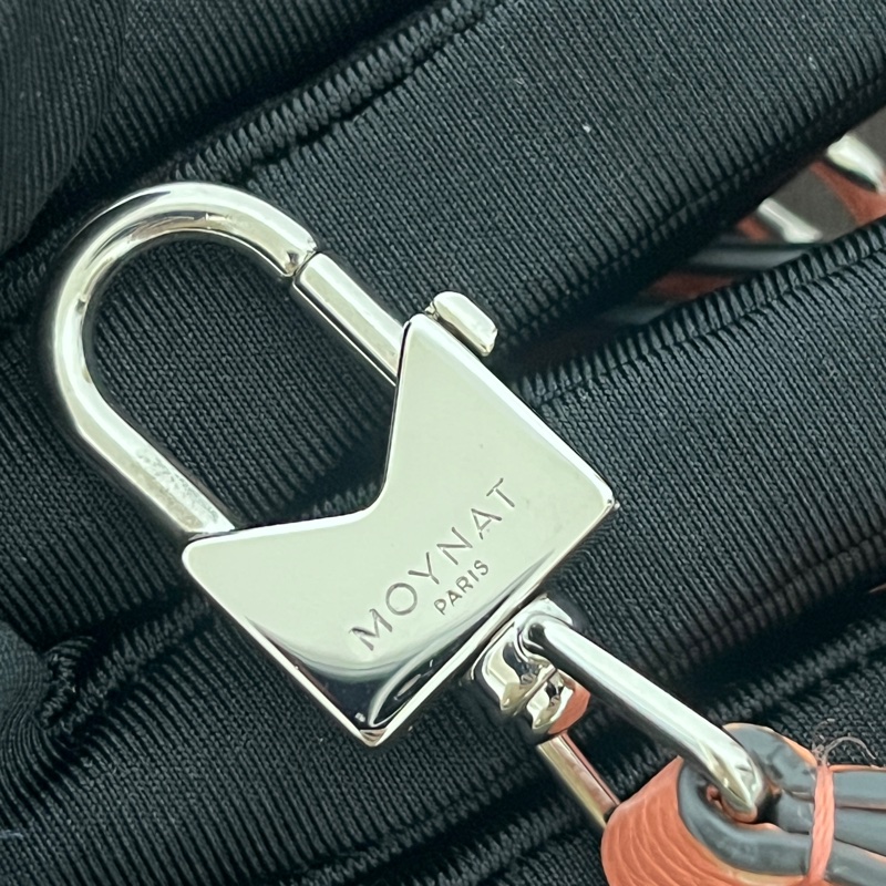 Moynat 摩奈 Rejane Nano玫粉色皮革小廢包斜背包肩背包-13