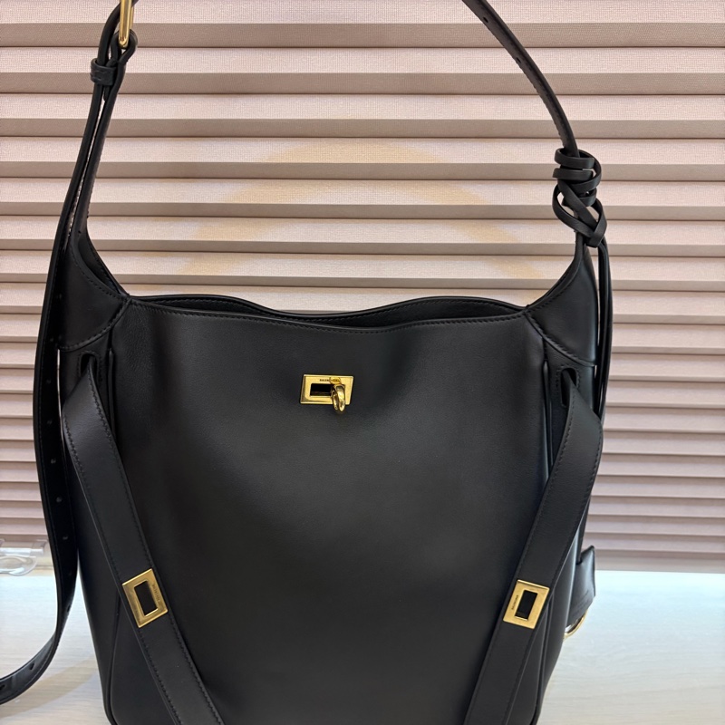 ✨ BALENCIAGA Rodeo Hobo 中號｜黑色金釦 ✨-1