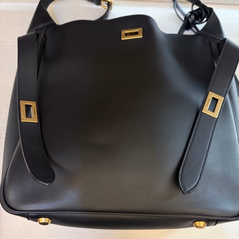 ✨ BALENCIAGA Rodeo Hobo 中號｜黑色金釦 ✨-3