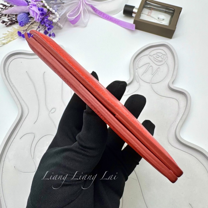 LOUIS VUITTON LV James亮橘色短夾-15