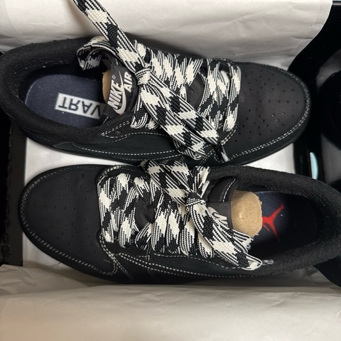 Travis Scott x Air Jordan 1 Low OG Black Phantom