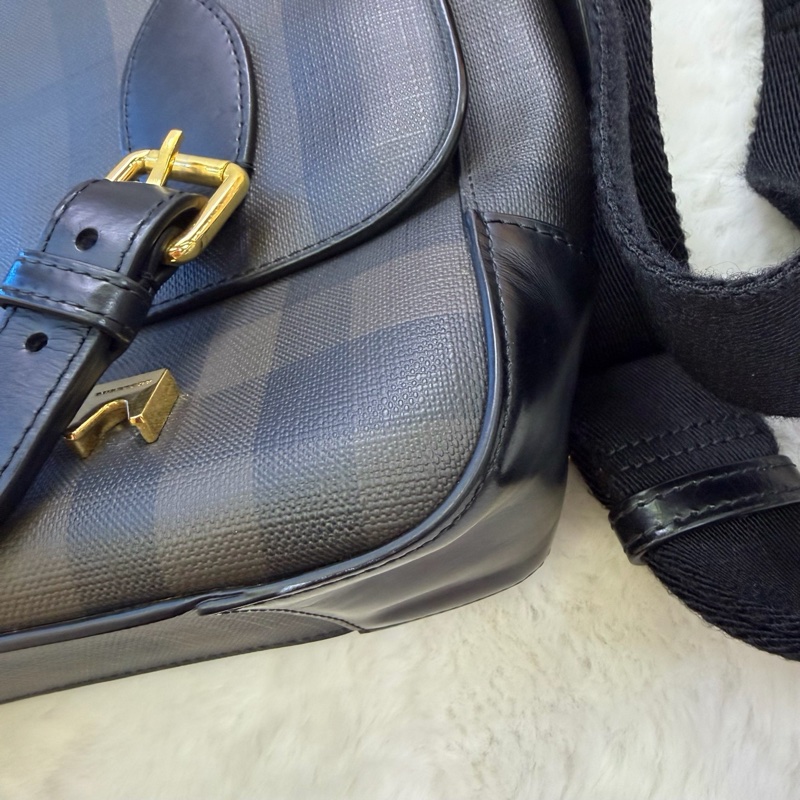 博柏利Burberry 男士斜挎包-7