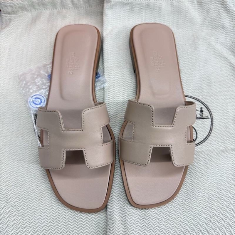 閒置新未使用 愛馬仕Hermes H拖鞋 36碼-1