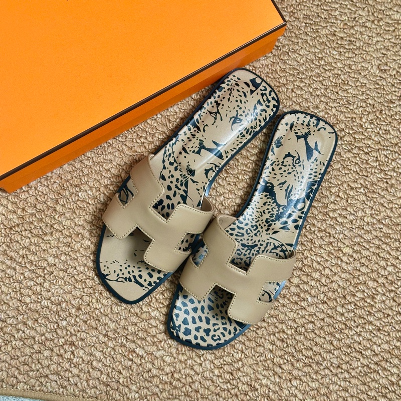 Hermes愛馬仕Oran拖鞋，37.5碼-0