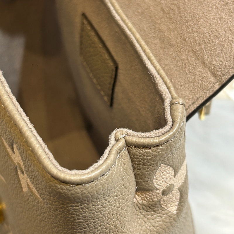 LV M80738 Tiny 雙色斑鳩灰色Monogram Empreinte 多功能後背包-9