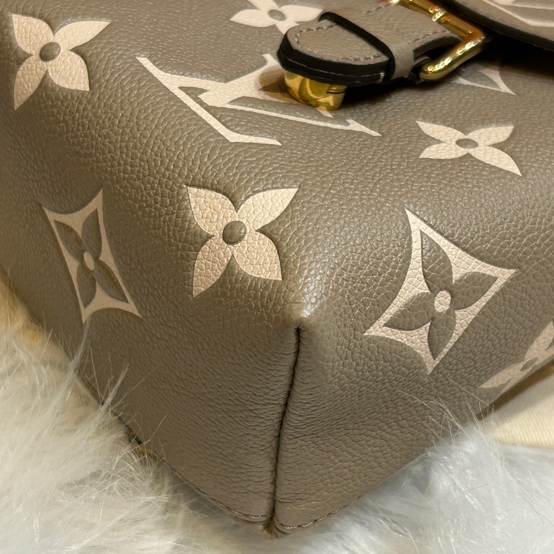 LV M80738 Tiny 雙色斑鳩灰色Monogram Empreinte 多功能後背包-12
