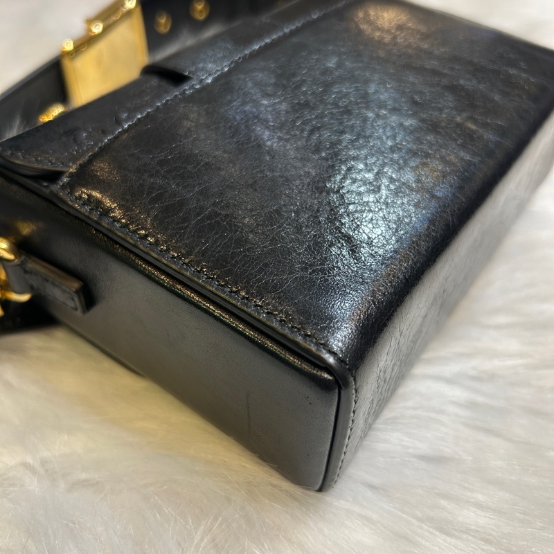 DIOR 30 Montaigne 肩背手提包 M9204UMOS 黑金-9