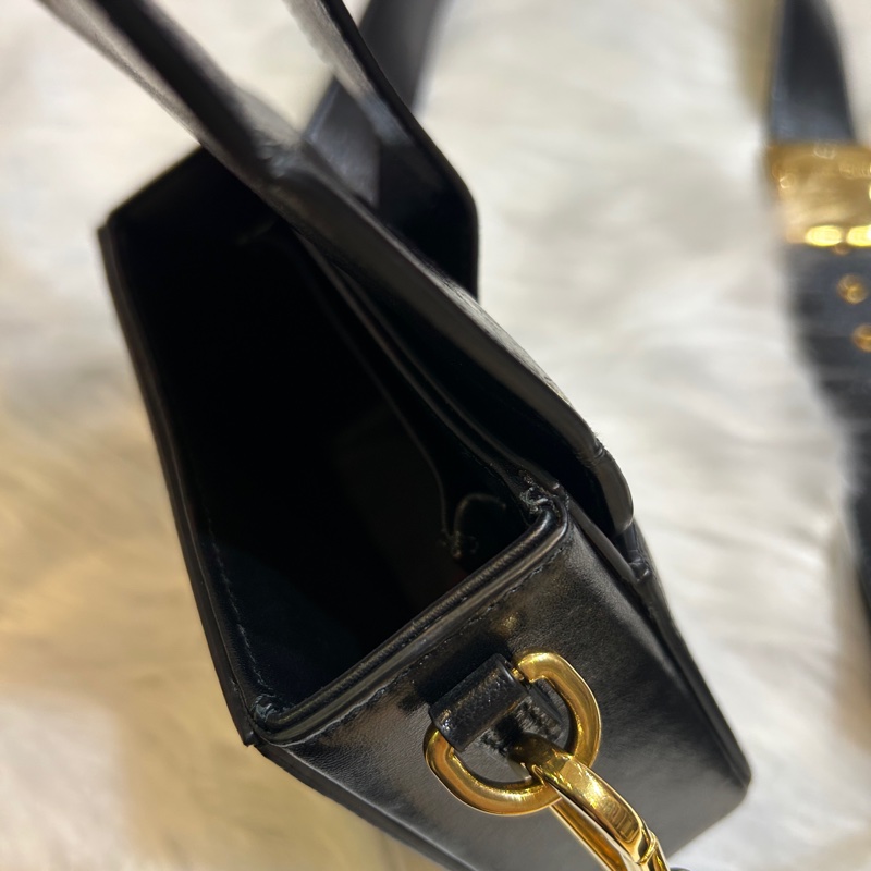 DIOR 30 Montaigne 肩背手提包 M9204UMOS 黑金-14