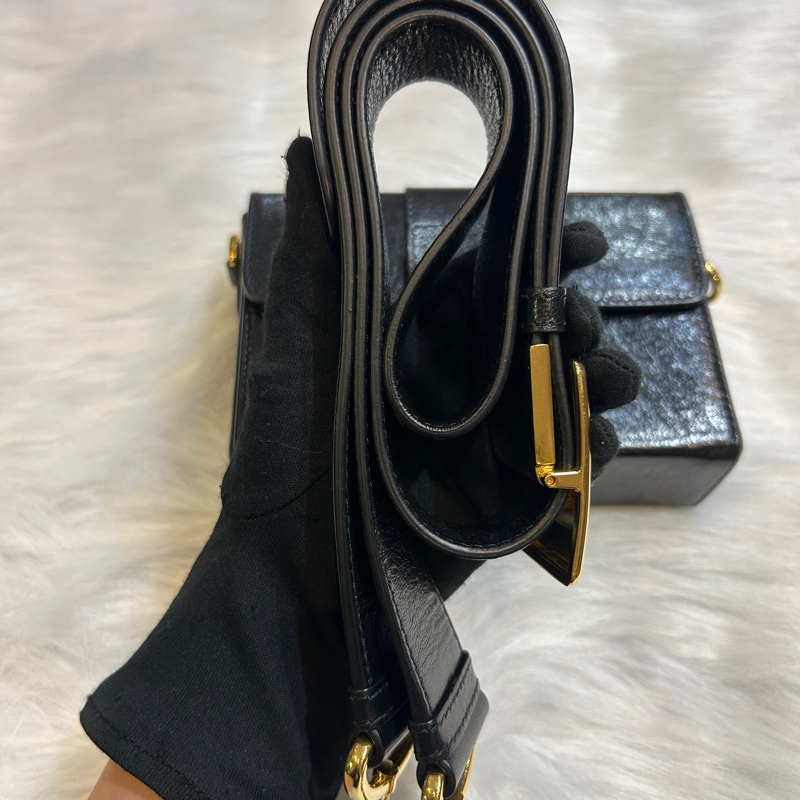 DIOR 30 Montaigne 肩背手提包 M9204UMOS 黑金-20