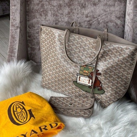 Goyard 限量兔子刺繡雙面托特包(保留下標）