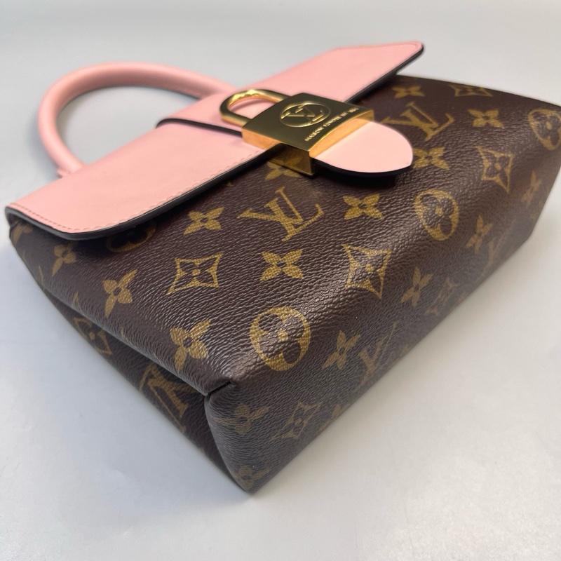 98新LV路易威登locky粉色BB   尺寸21*17*7.5-2