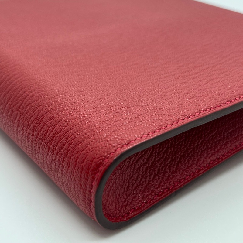Hermes/愛馬仕 chic16 銀扣，國旗紅，D刻16*2*13.5-4