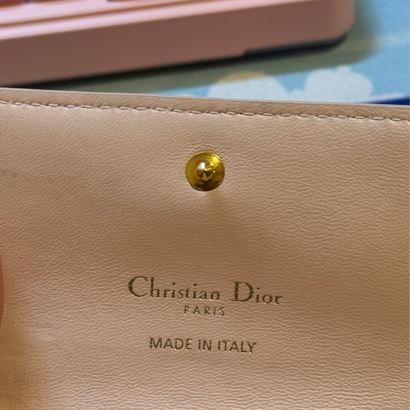 Dior Jolie Hibiscus 錢包 淡粉色 三折短夾-26