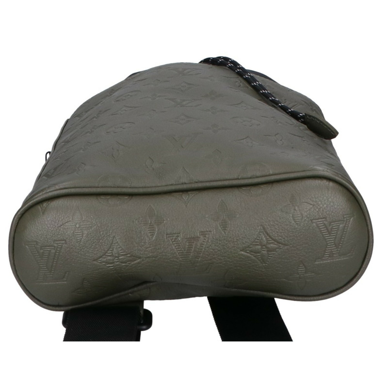 路易威登 M44634 Monogram Shadow Chalk 斜背包 卡其色 男士-6