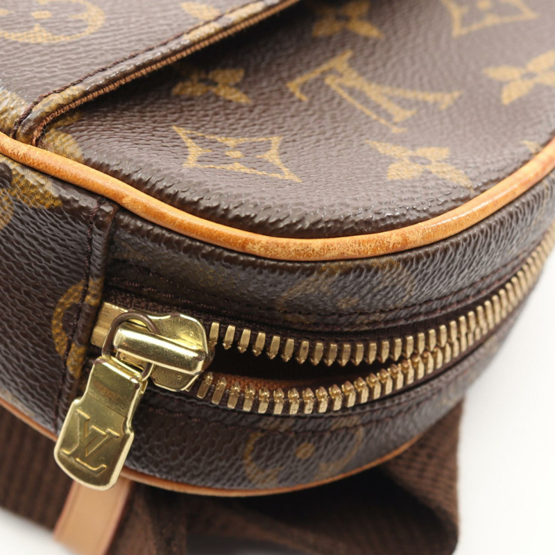 路易威登 Pochette Gange 腰包斜背包 M51870 Monogram 帆布 二手 LV-6