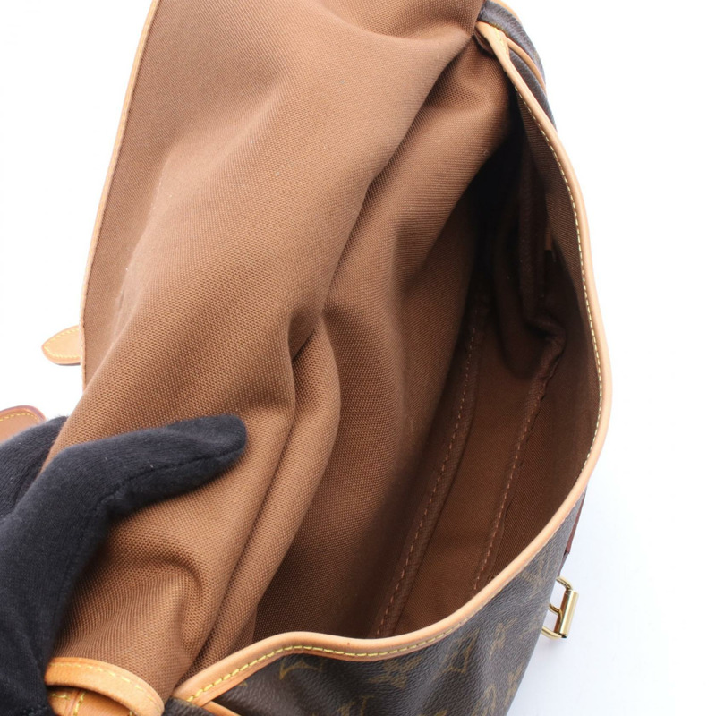 路易威登 Saumur 30 斜背包 M42256 Monogram 帆布 二手 LV-2