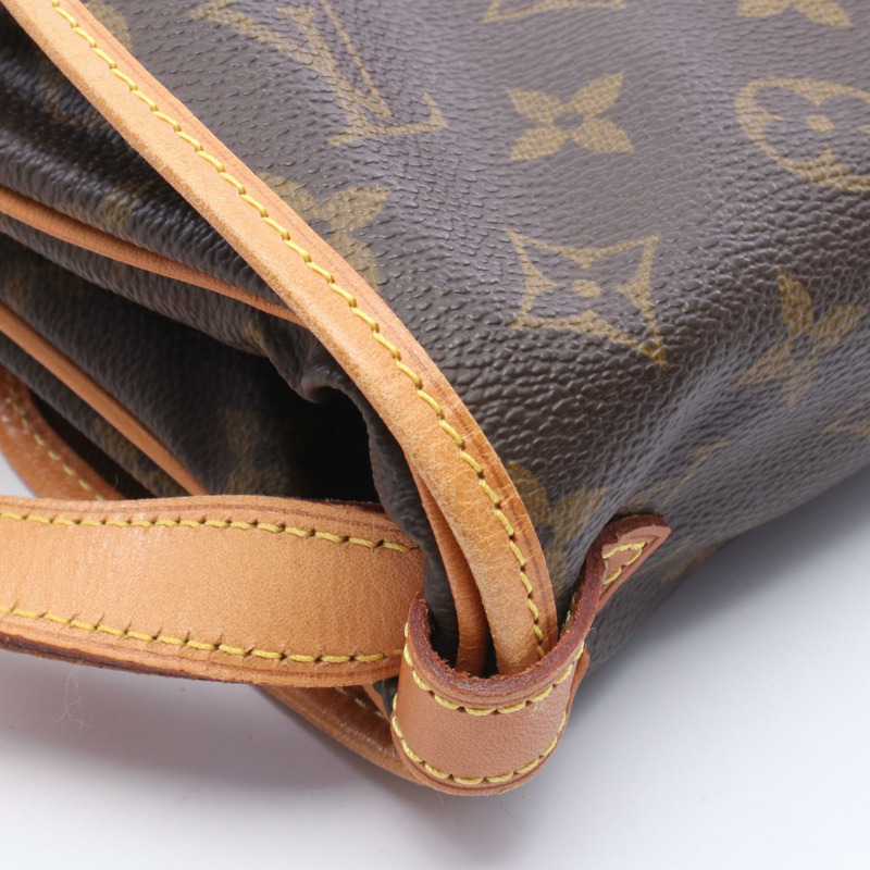 路易威登 Saumur 30 斜背包 M42256 Monogram 帆布 二手 LV-9