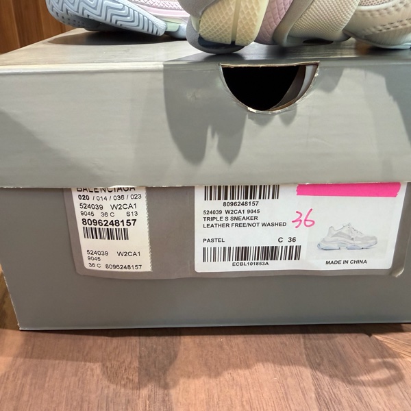 全新女鞋！巴黎世家 Balenciaga triple s sneaker 老爹鞋/運動鞋-9