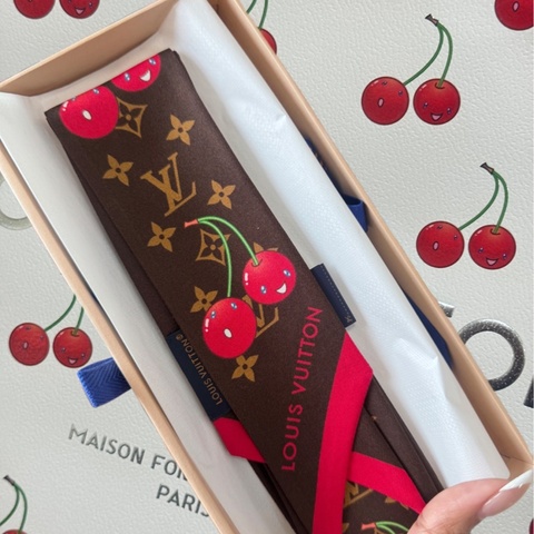 LV x TM Cerise Bandeau 🍒🤎全新