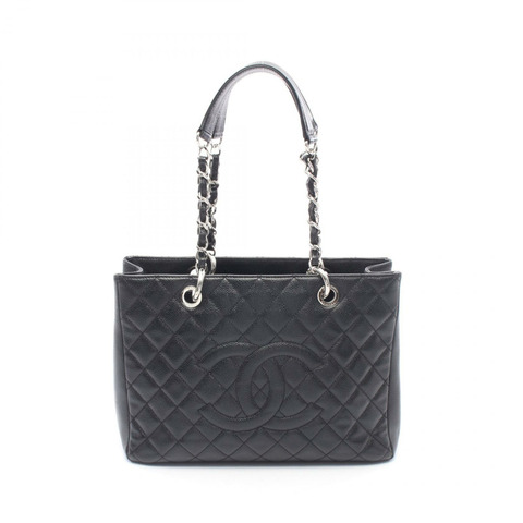 香奈兒 (CHANEL) Matelasse Grand Shopping GST 鏈條手提單肩包 A50995 皮革 二手