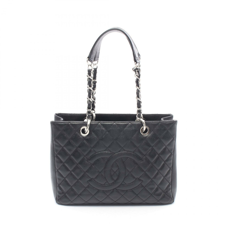 香奈兒 (CHANEL) Matelasse Grand Shopping GST 鏈條手提單肩包 A50995 皮革 二手-0