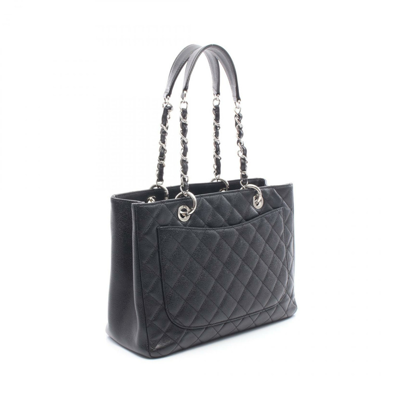 香奈兒 (CHANEL) Matelasse Grand Shopping GST 鏈條手提單肩包 A50995 皮革 二手-1