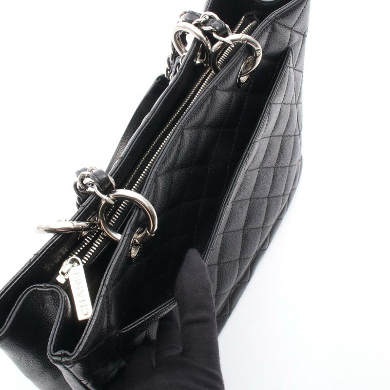 香奈兒 (CHANEL) Matelasse Grand Shopping GST 鏈條手提單肩包 A50995 皮革 二手-5