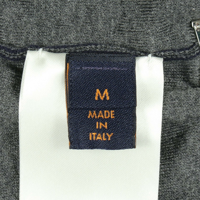 路易威登 Monogram 針織外套 RM202Q 人造絲聚酯棉混紡 二手 男款 M碼-4