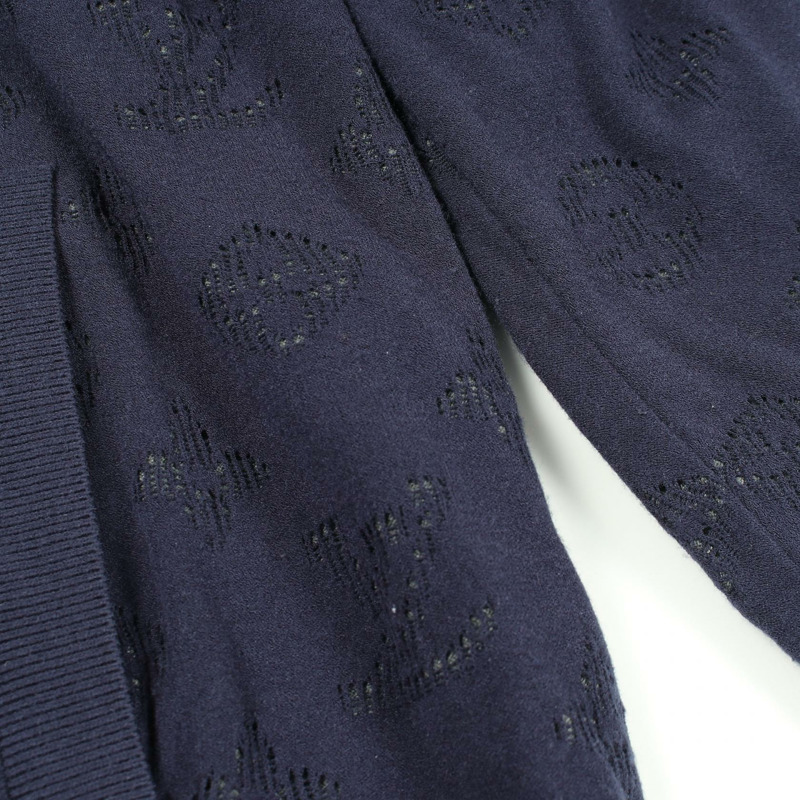 路易威登 Monogram 針織外套 RM202Q 人造絲聚酯棉混紡 二手 男款 M碼-5