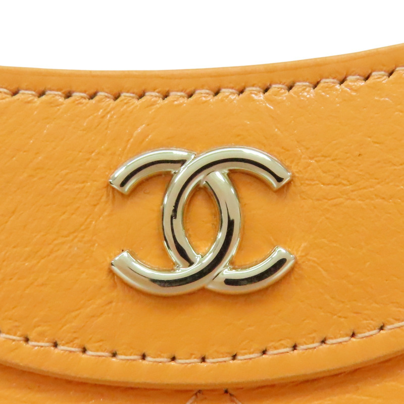 粉橘色 牛皮 31 Mini 鍊帶 肩背包 金扣【CHANEL 香奈兒】 AP3656-5