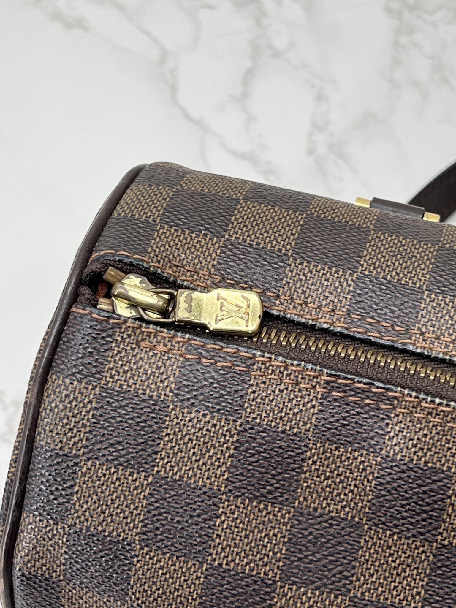 香緹國際精品 LV 棋盤格 巴比龍 981-5