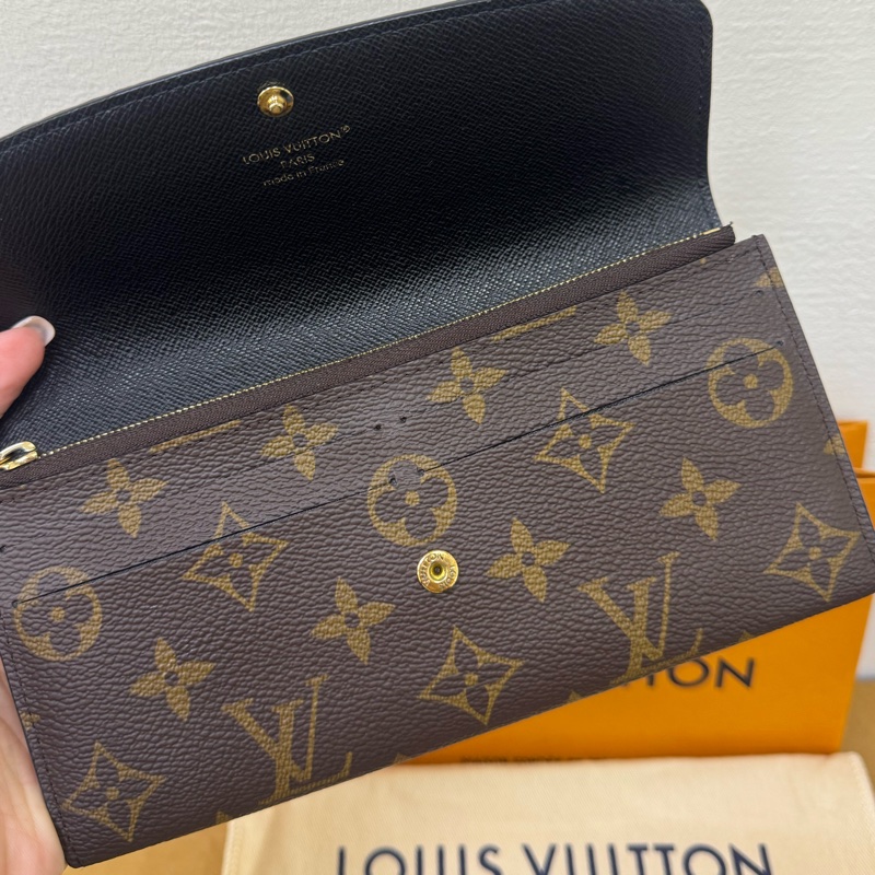 Lv雙色長夾芯片款-7