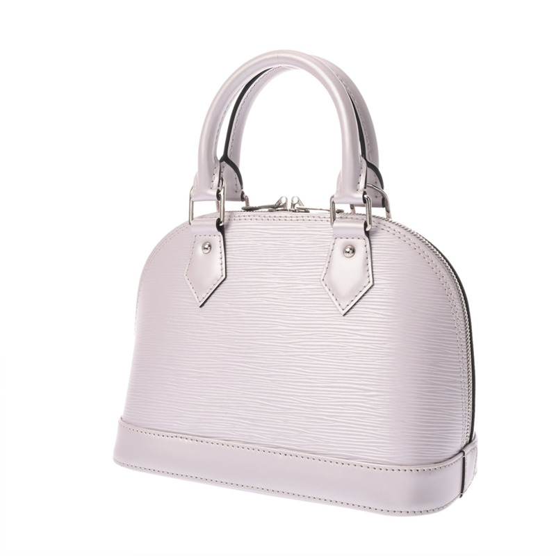 路易威登 (LOUIS VUITTON) Epi Alma BB 淡紫色珍珠色 M41646 女士真皮手提包 A 級二手 Ginzo-2